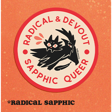 Radical Sapphic Queer Pride Sticker Pack | Solo Waterproof Laptop and ...
