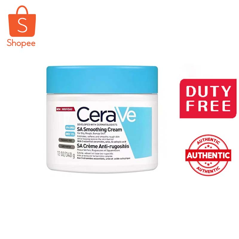 Cerave SA Smoothing Cream 340g | Shopee Philippines