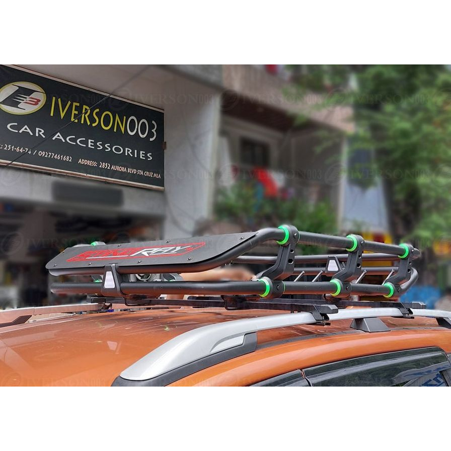38x50 Universal Stingray Roof Rack Luggage Rack with Clip Type Crossbar ...