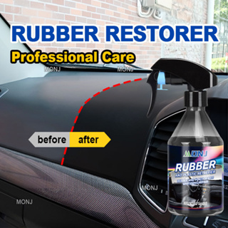 Black Car Trim Restorer Motorcycle Car Rubber Longlasting Restore