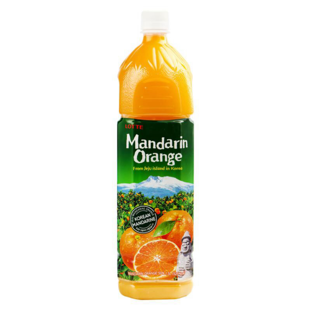 Lotte Jeju Mandarin Orange Drink 1.5L Shopee Philippines