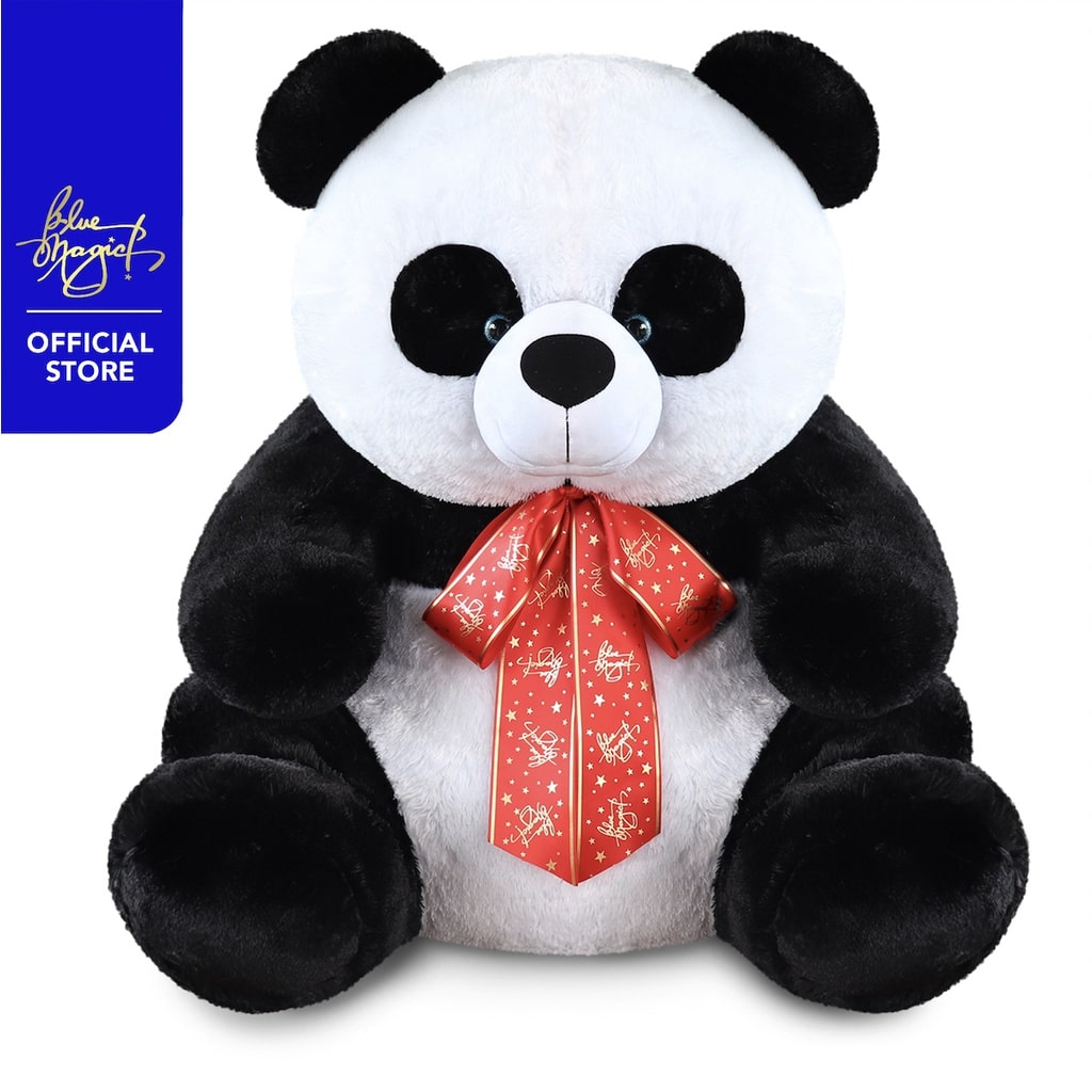 Blue Magic My Nikolai Panda Stuffed Toy XL With Free Dust Bag | Shopee ...