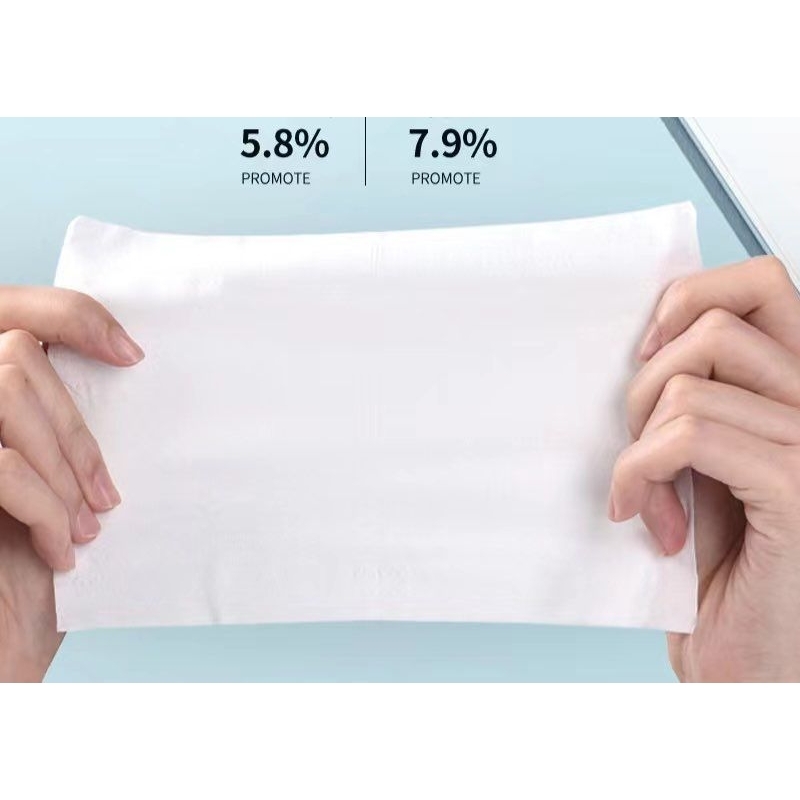(240 sheets x 8 Packs) Disposable Soft Cleansing Facial Tissue Paper