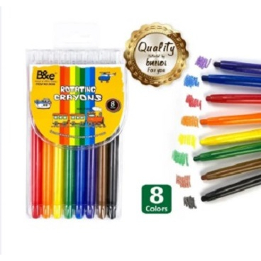 Rotating Crayons - #B&E School Supplies (8colors/ 12colors/ 18colors ...