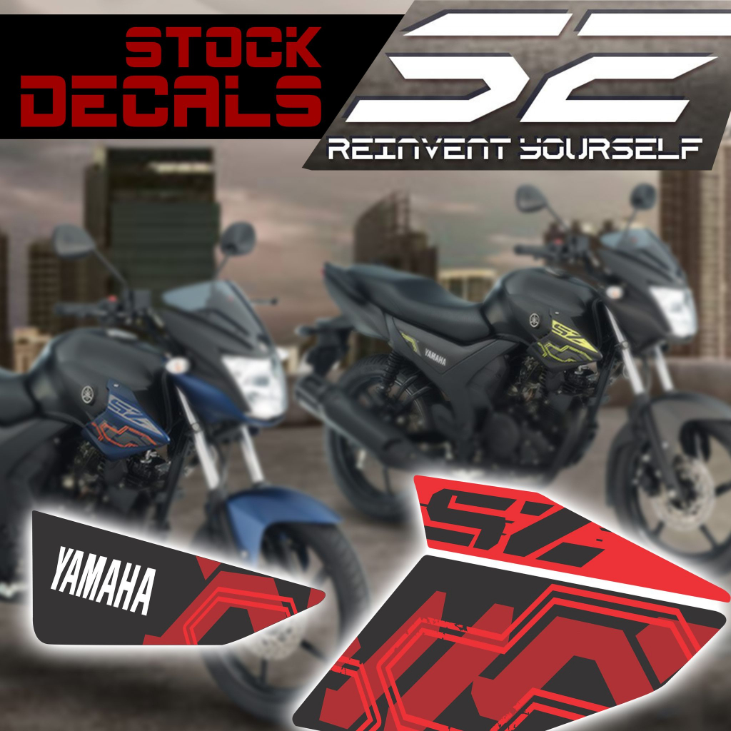 YAMAHA SZ Reinvent Yourself Graphics Kit Stock Replacement - by Decal ...