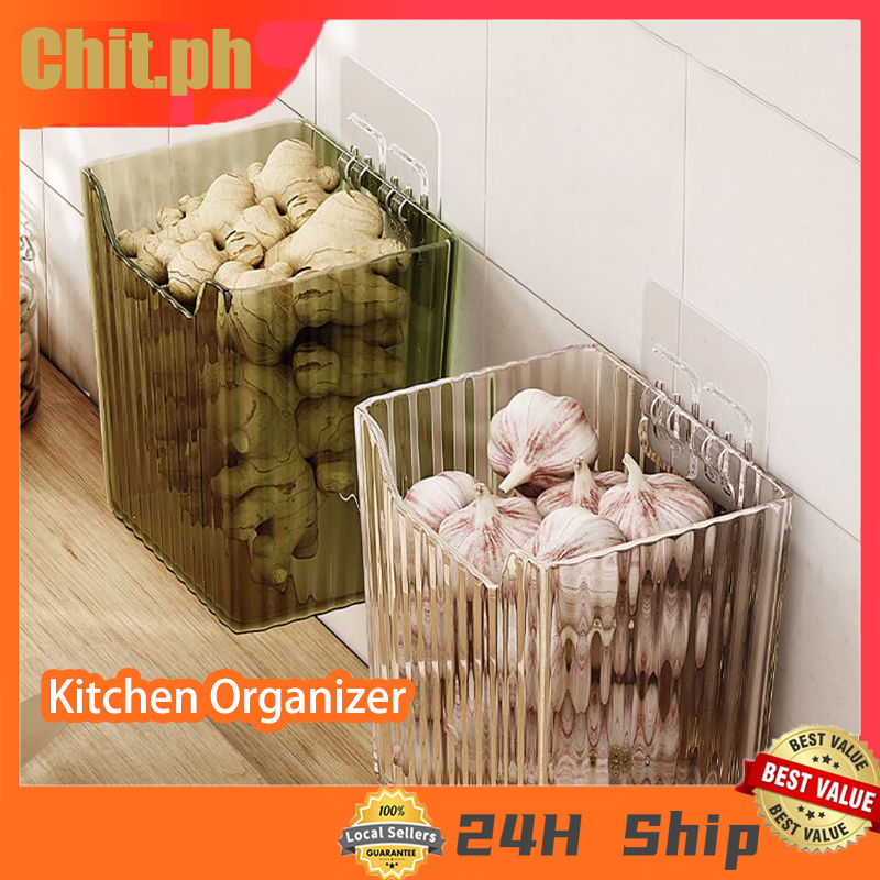 CHIT Kitchen Onion Ginger Garlic Storage Basket Multipurpose ...