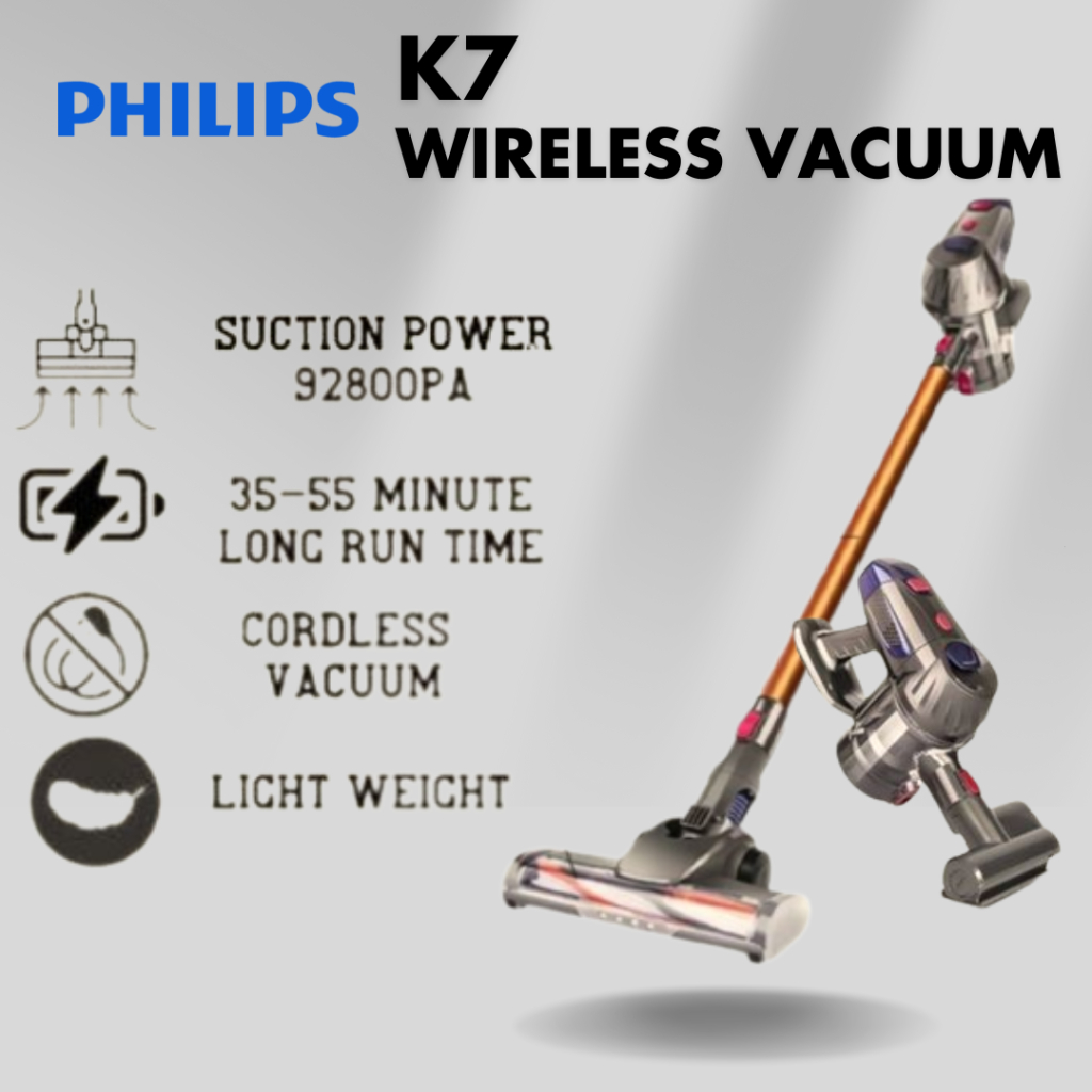 K7 Cordless Vacuum Vacuum Cleaner Free Dust Mite Wireless Handheld