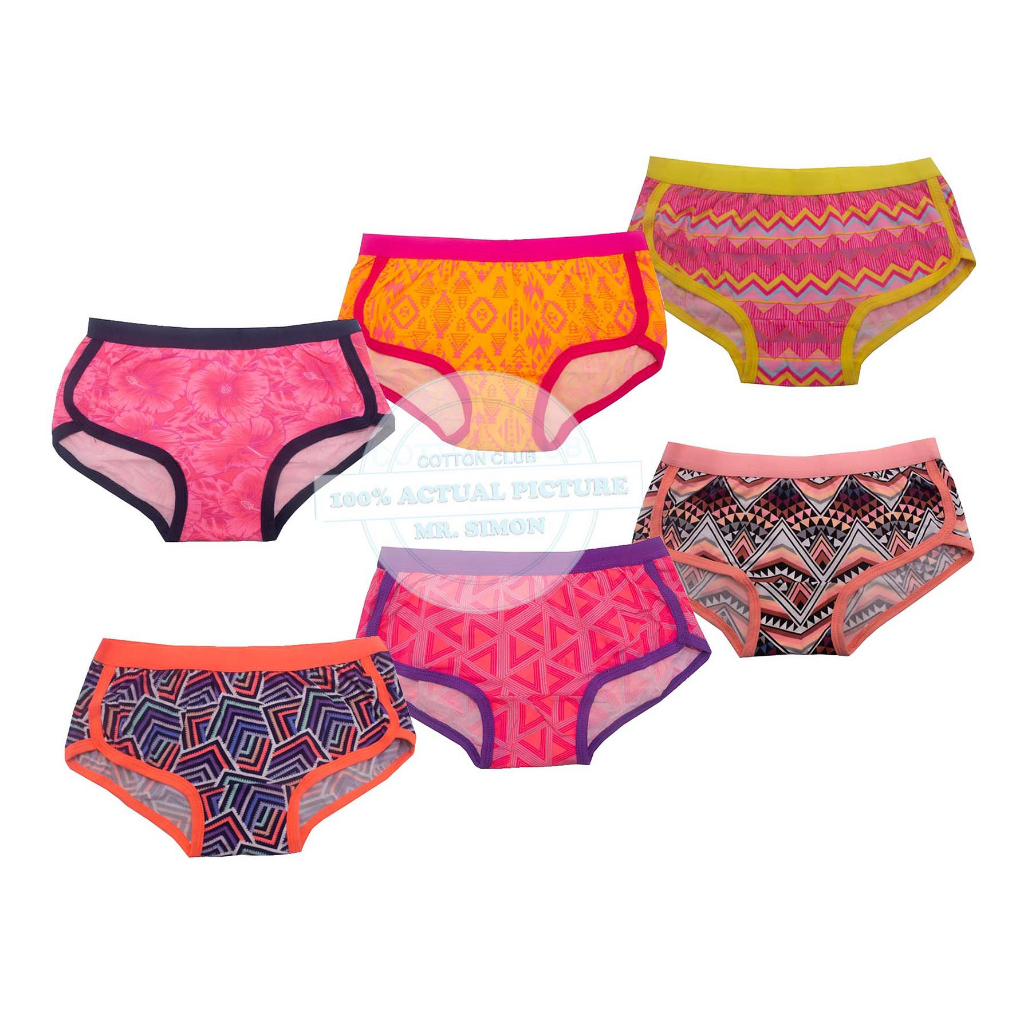 4IN1 Cotton Club Panties (HS003) Shopee Philippines