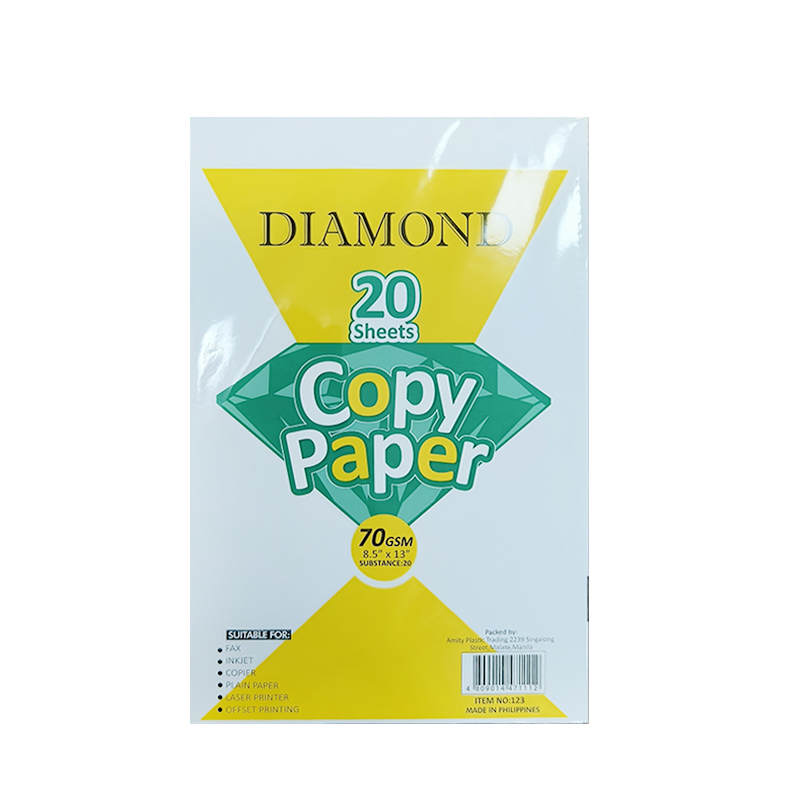 Diamond Copy paper 20/50sheets 70gsm | Shopee Philippines