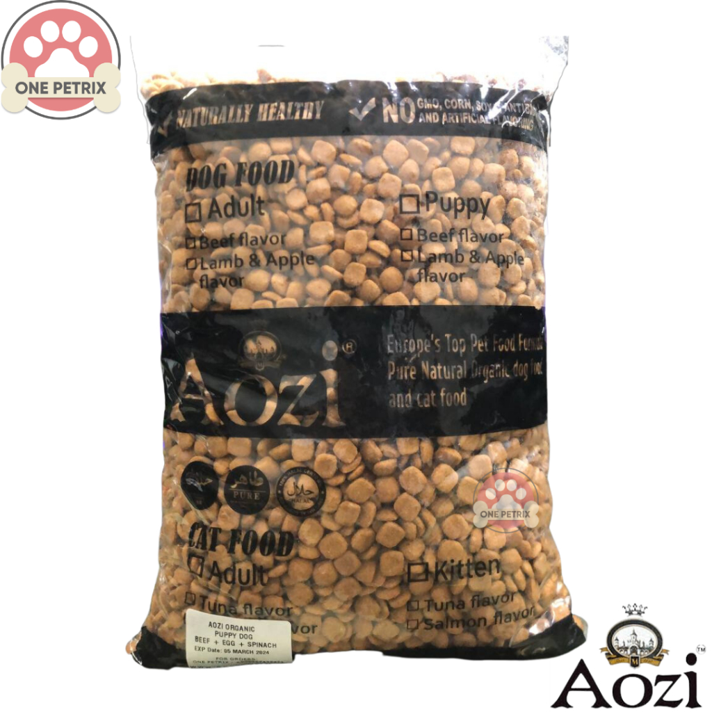 Aozi Organic Naturals Dog Food(Adult Puppy Starter)(Beef Lamb
