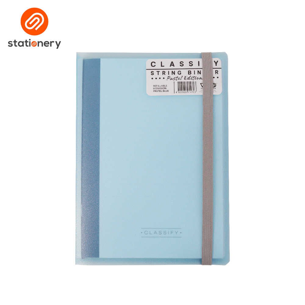 Veco Classify String Binder Pastel Edition | Shopee Philippines