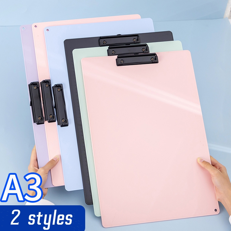 Clipboard A3 Board Clamp Drawing Clipboard Writing Pad Clipboard File Folder Organizer For