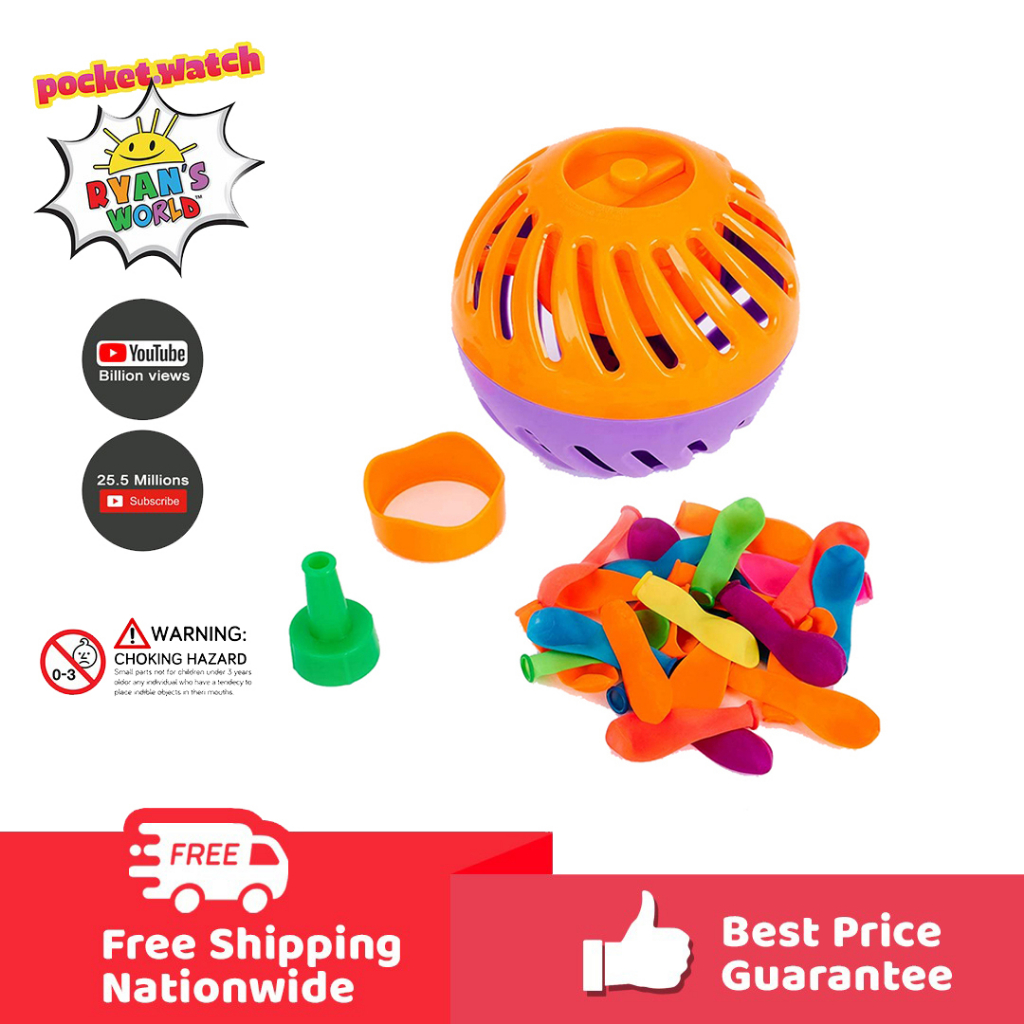 RYAN S WORLD 31102 Splash Out Game Water Balloon Fun Shopee Philippines