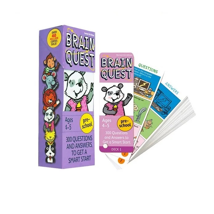 Brain Quest Question and Answer for Toddler Preschool Smart Vocabulary ...