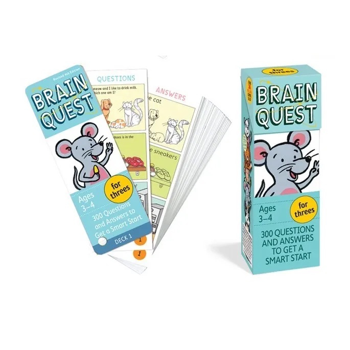 Brain Quest Question and Answer for Toddler Preschool Smart Vocabulary ...