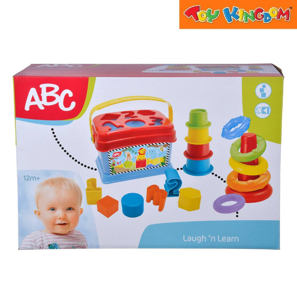 ABC Shape Sorter and Stacking Ring Baby Playset | Shopee Philippines