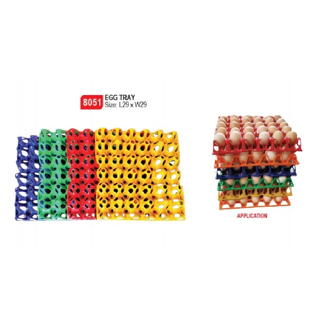 Reusable Plastic Egg Tray Egg Organizer Heavy Duty (8051) Shopee
