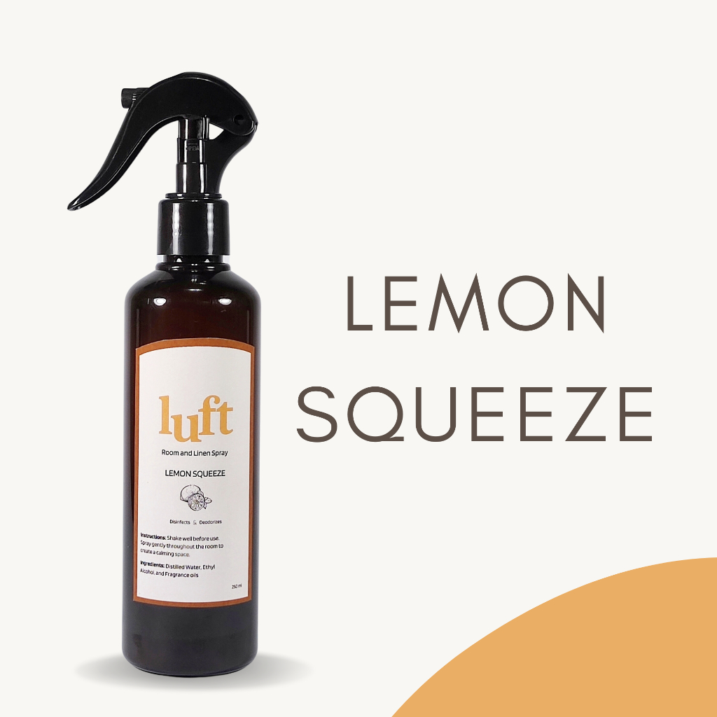 Luft Lemon Squeeze Room Spray Linen Spray Deodorizer Shopee