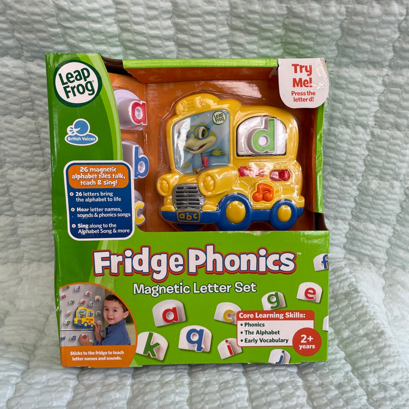 Leapfrog fridge 2025 phonics pink