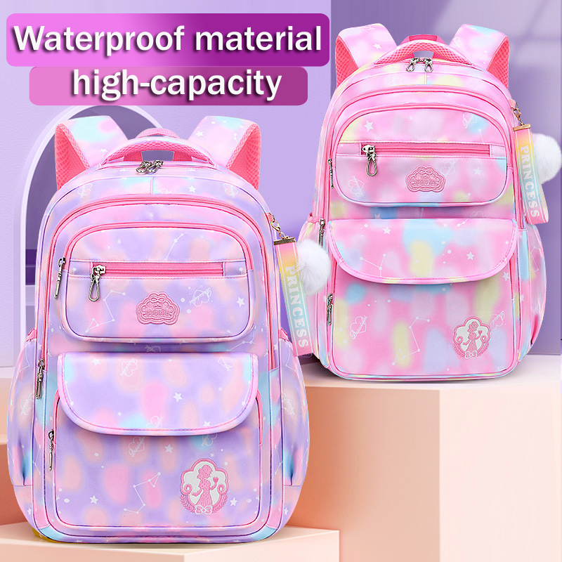Children's backpack, girls' backpack, primary school students' large