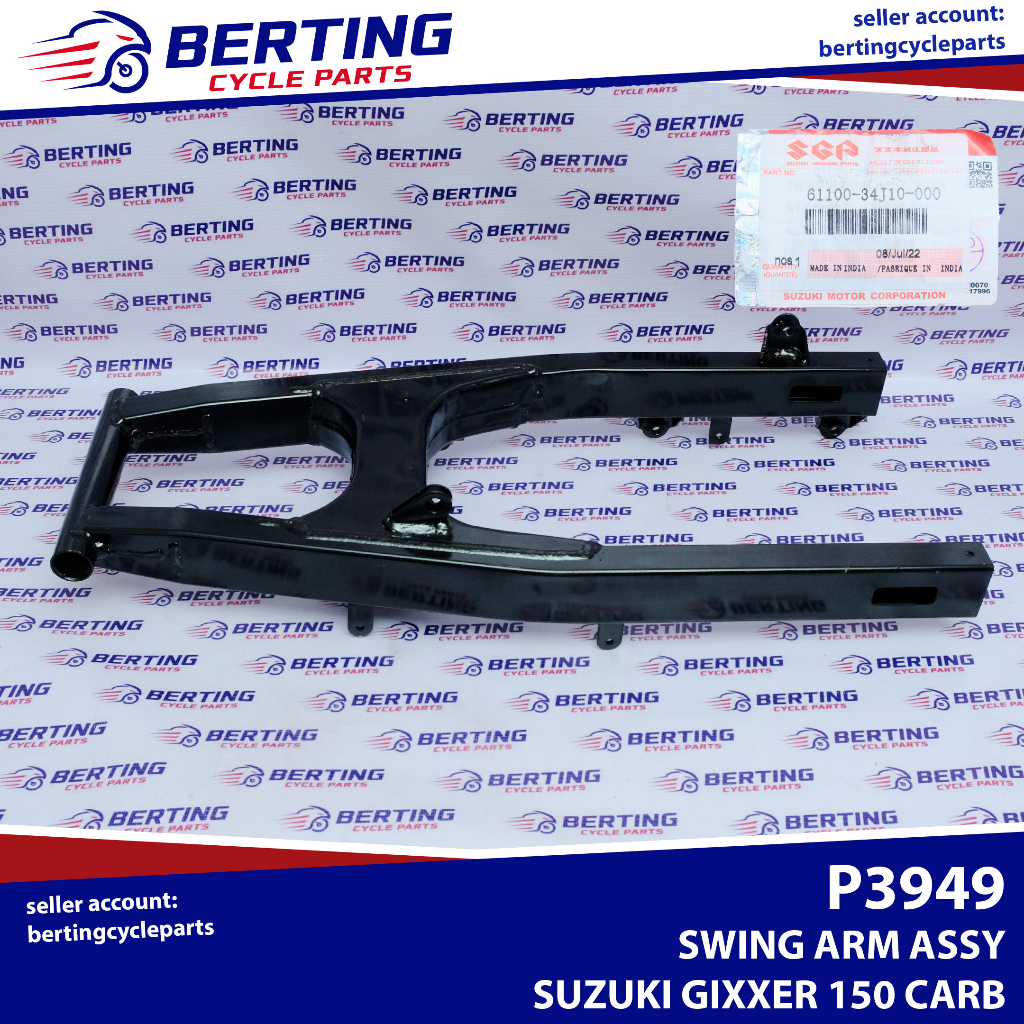 SGP SWING ARM ASSY Suzuki Gixxer 150 Carb Genuine 6110034J10000