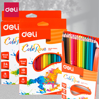 Deli Color Pencil Art Lapis De Cor Color Pencil for Painting