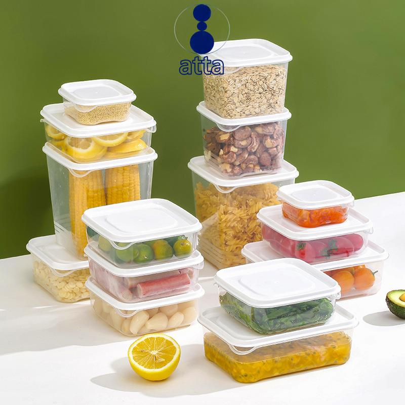 atta Food Sealed Storage Box Refrigerator Fruit and Vegetable Storage ...