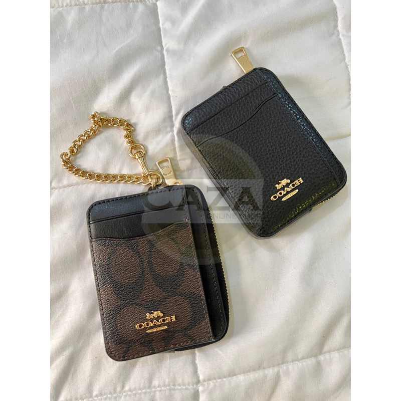 AUTHENTIC COACH ZIP CARD CASE Shopee Philippines