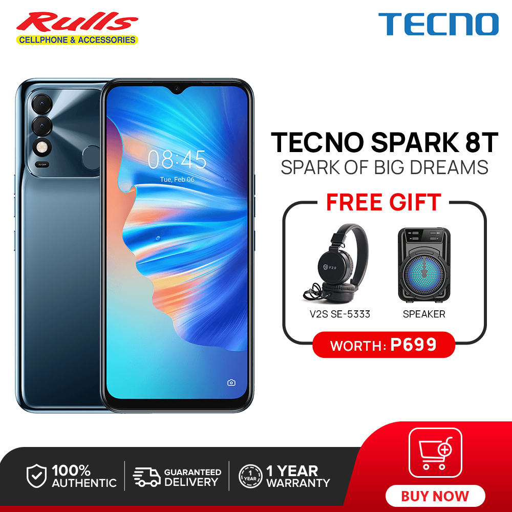 Tecno Spark 8T Smartphone | 4GB RAM+64GB ROM | Helio G35 Processor ...