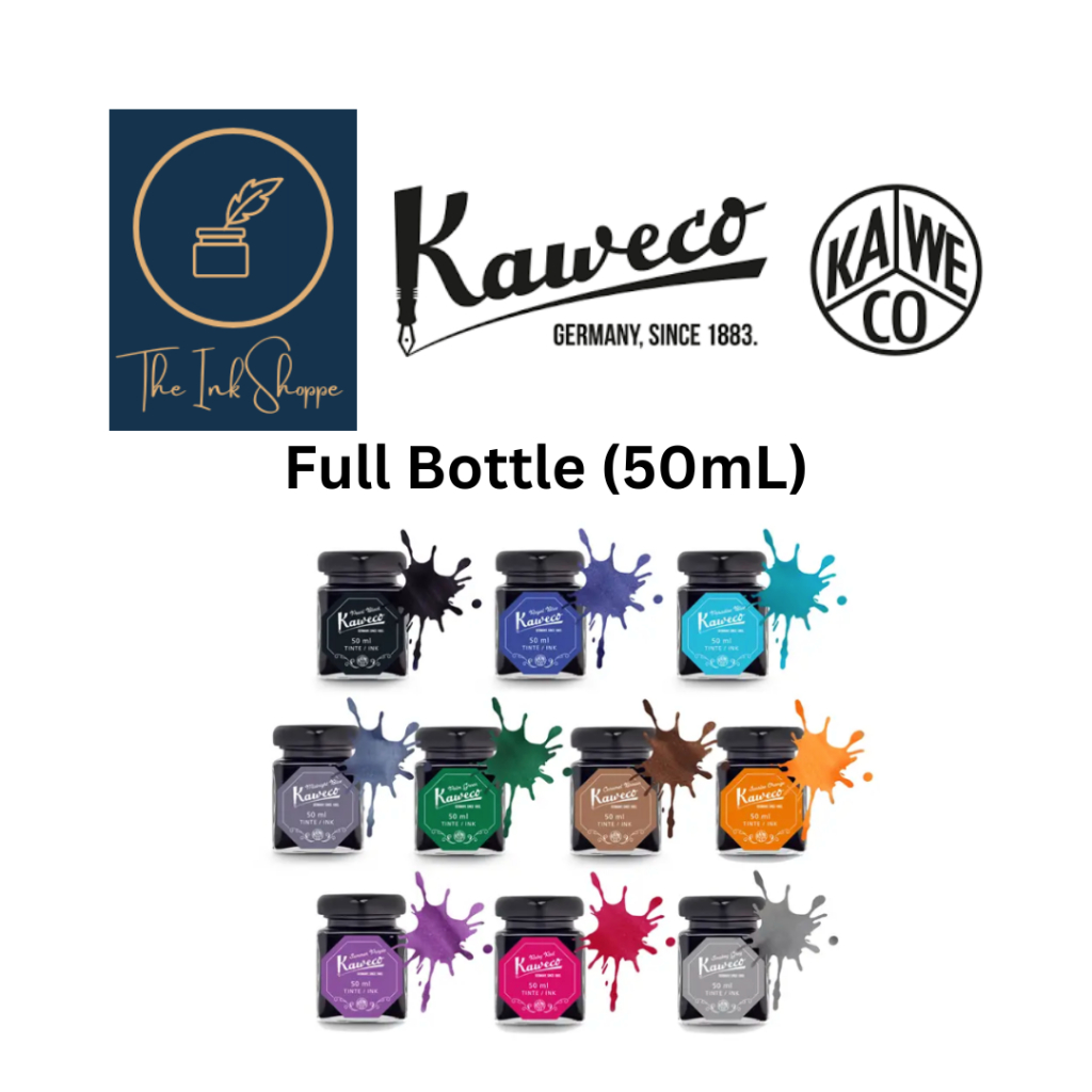 Kaweco Bottled Fountain Pen Ink – Made In Germany – Choose Your Colour, 10002195