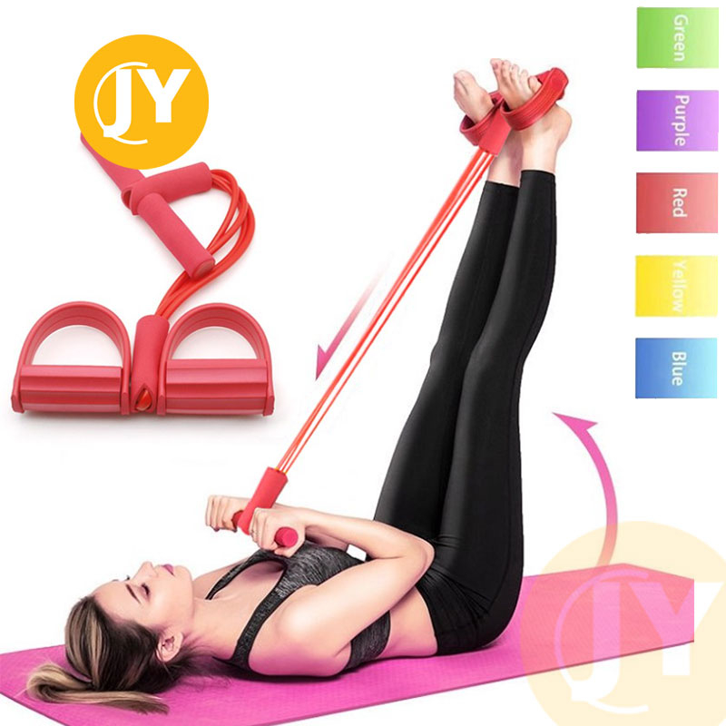 Yoga Training Resistance Fitness Workout Foot Pedal Tummy Trimmer ...
