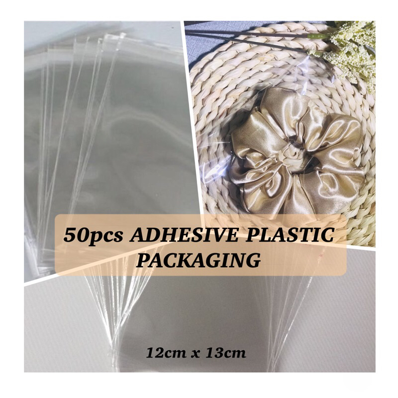 50 pcs OPP Clear Plastic with Self Adhesive Packaging | Shopee Philippines