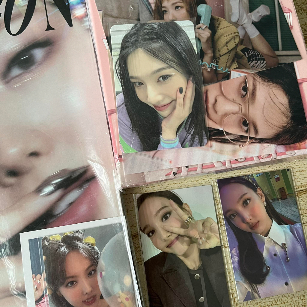 [ONHAND] OFFICIAL PHOTOCARDS TWICE RED VELVET NAYEON JOY ALBUM