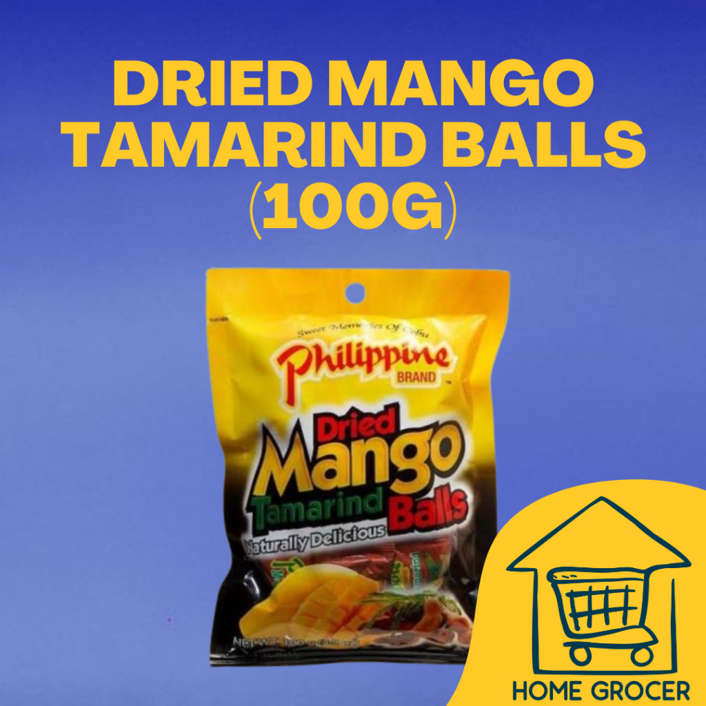 Philippine Brand Dried Mango Tamarind Balls (100g) Shopee Philippines