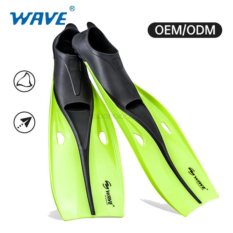 Adult Diving Flippers Swim Fins Adult Snorkeling Foot Flippers Scuba ...