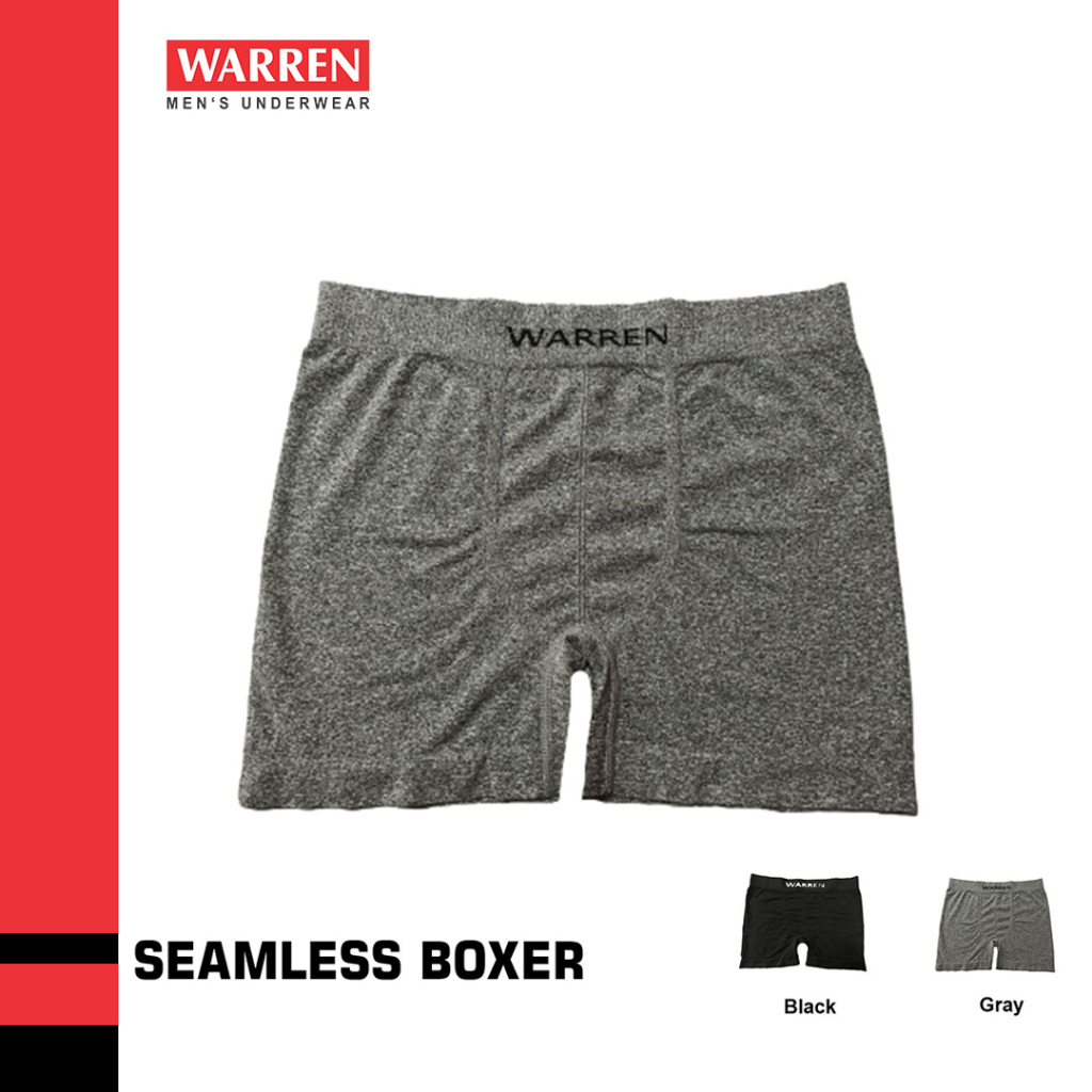 Men's Seamless Boxer Briefs, All Seasons, 1pc