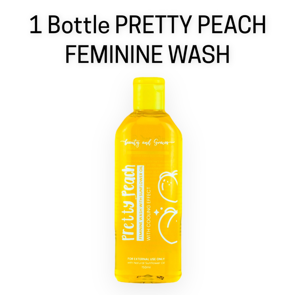 BEAUTY AND GRACE'S Pretty Peach Feminine Wash With Sunflower Oil