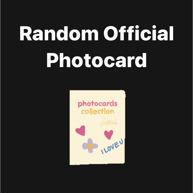 [FREEBIE] RANDOM OFFICIAL PHOTOCARDS, QR CARDS and TRADING CARDS ...