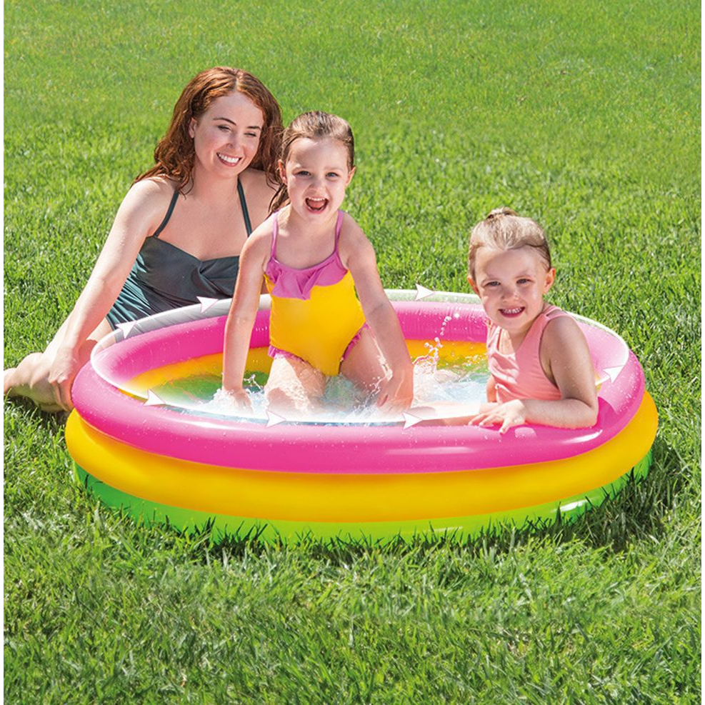 Baby Inflatable Swimming Pool Inflatable Riding Driving Round Swimming ...