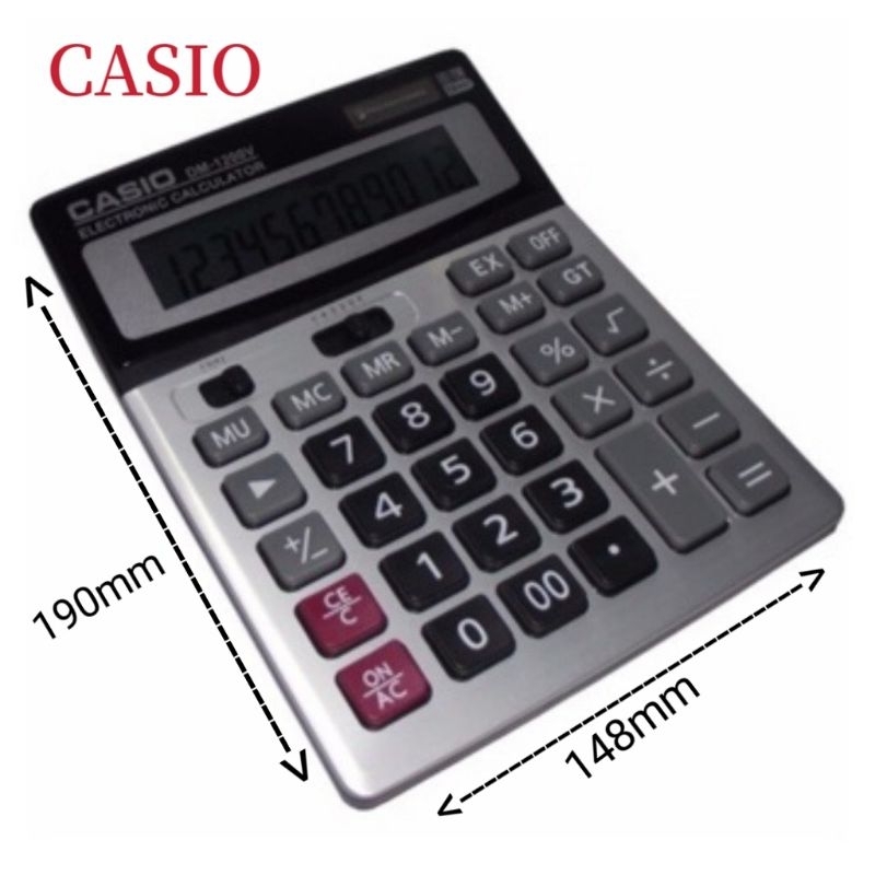 Casio electronic outlet calculator