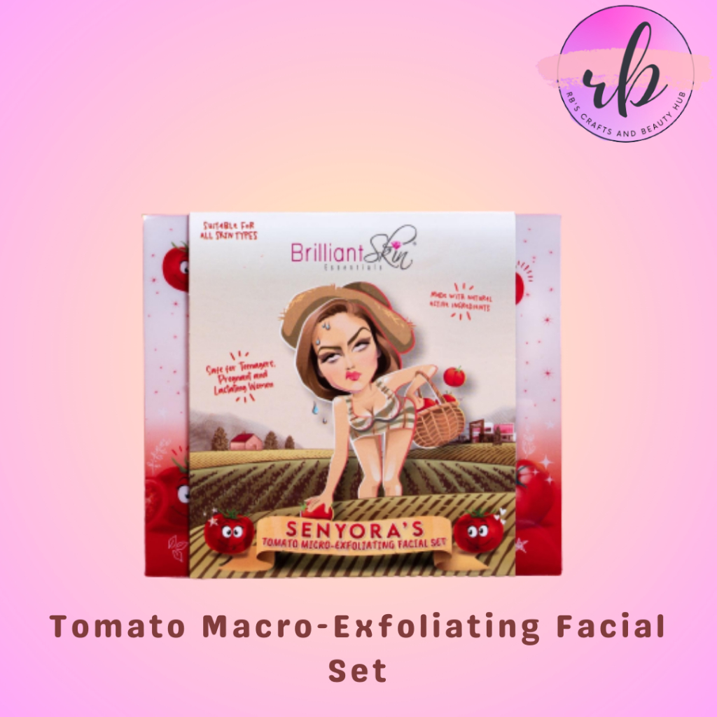 Brilliant Skin Essentials Tomato Micro Exfoliating Facial Set Shopee Philippines 8430