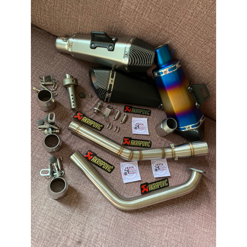 AKRAPOVIC HEXA (FULL SYSTEM) R15 V3 / R15M V4 / MT-15 / XSR 155 ...