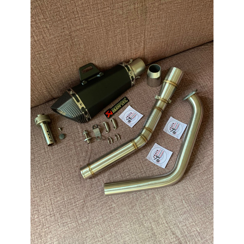 AKRAPOVIC HEXA (FULL SYSTEM) R15 V3 / R15M V4 / MT-15 / XSR 155 ...
