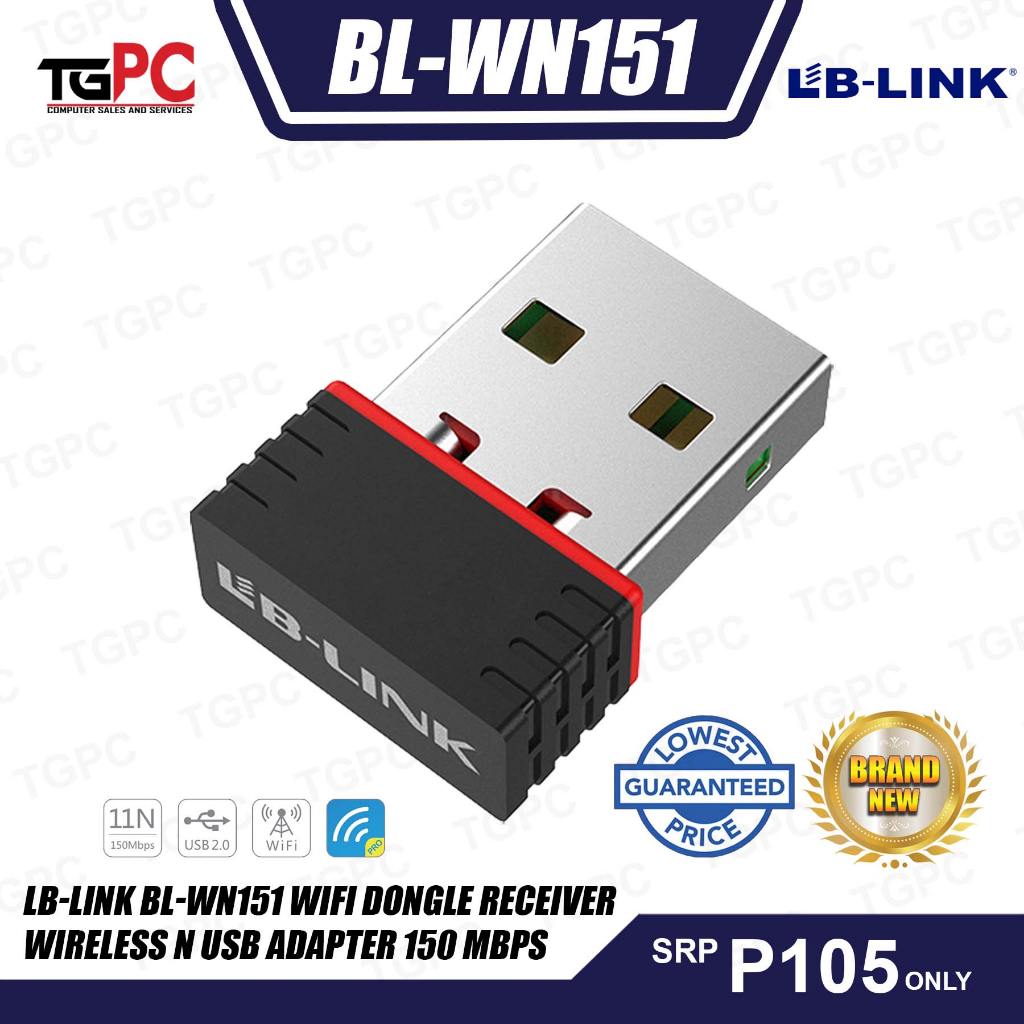 LBLINK BLWN151 WIFI receiver Wireles USB Adapter 150Mbps BLWN650BT