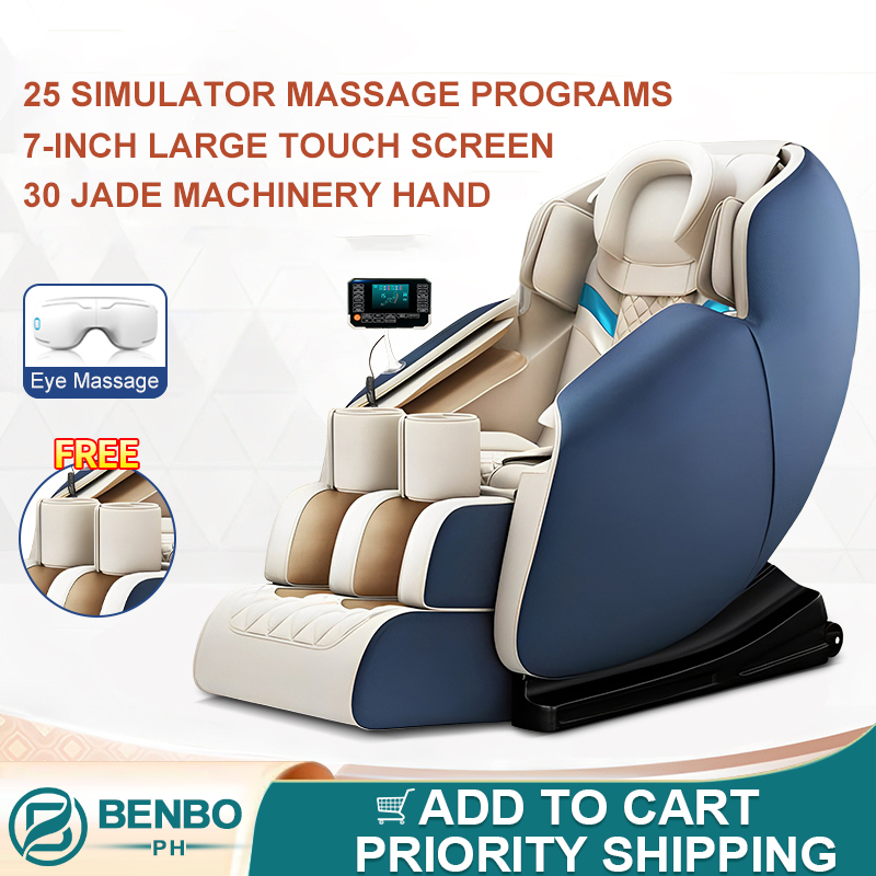 BENBO Massage Chair for Whole Body Machine LCD Touch Screen Ai