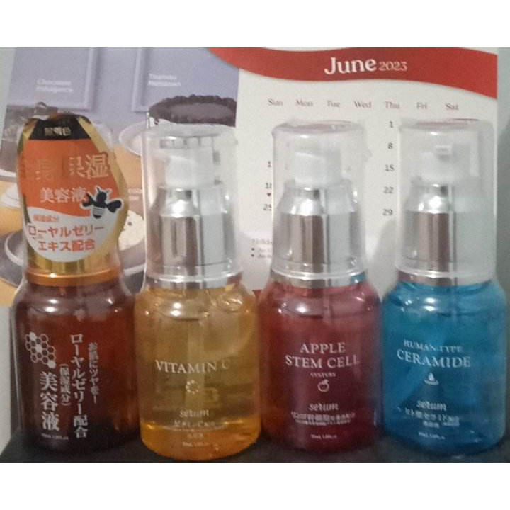 Daiso Face serum Vitamin C Serum / Apple Stem Cell / Ceramide (55ml