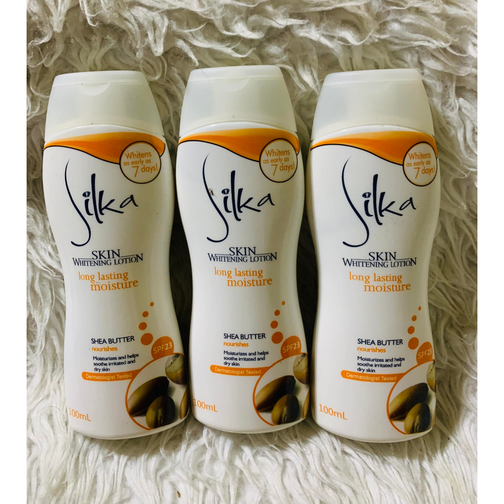 BUY 1 TAKE 1 Silka Skin Whitening Lotion Shea Butter 100ml