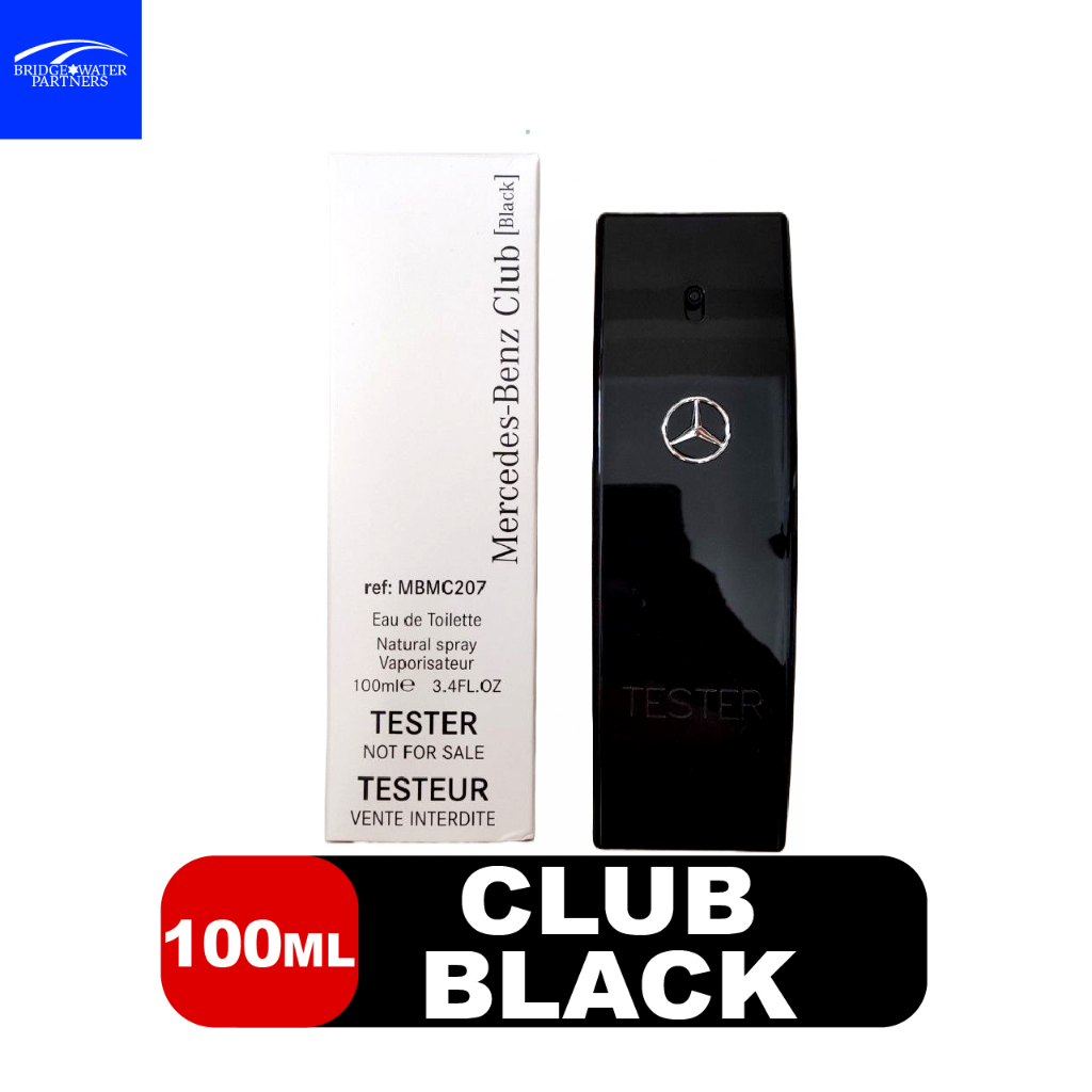 Mercedes Benz Club Black Tester (100ml) | Shopee Philippines