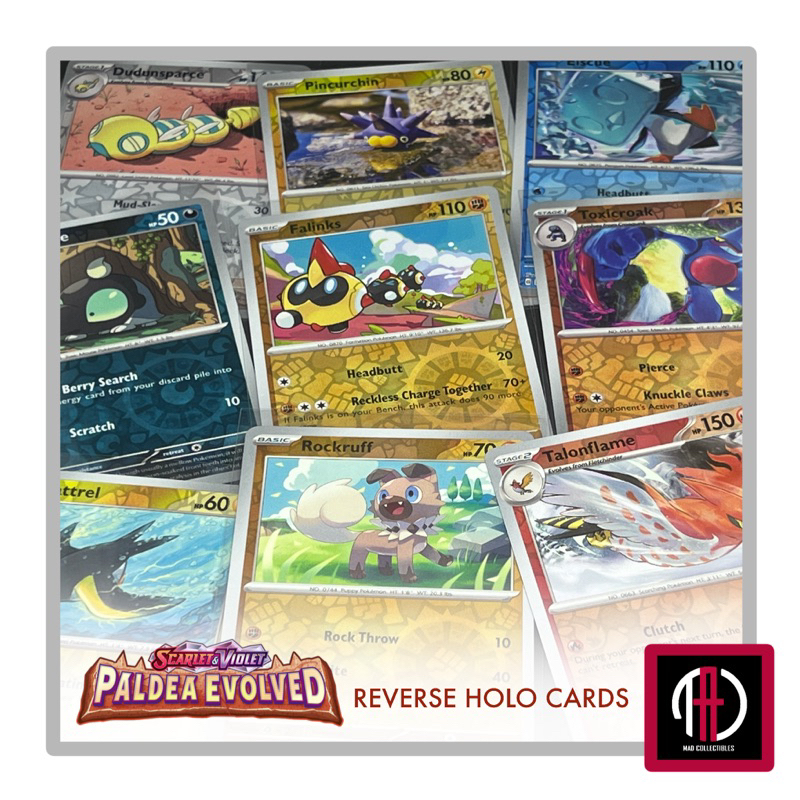 Pokemon TCG Singles - Scarlet & Violet Paldea Evolved Reverse Holo ...