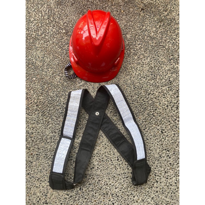 Kids engineer/ Architect Reflectorized Vest and Hard cap for kids (5 ...